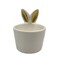 Transpac Ceramic Easter Bunny Egg Holder for Home Decorations Perfect for Easter Celebrations and Decorative Objects